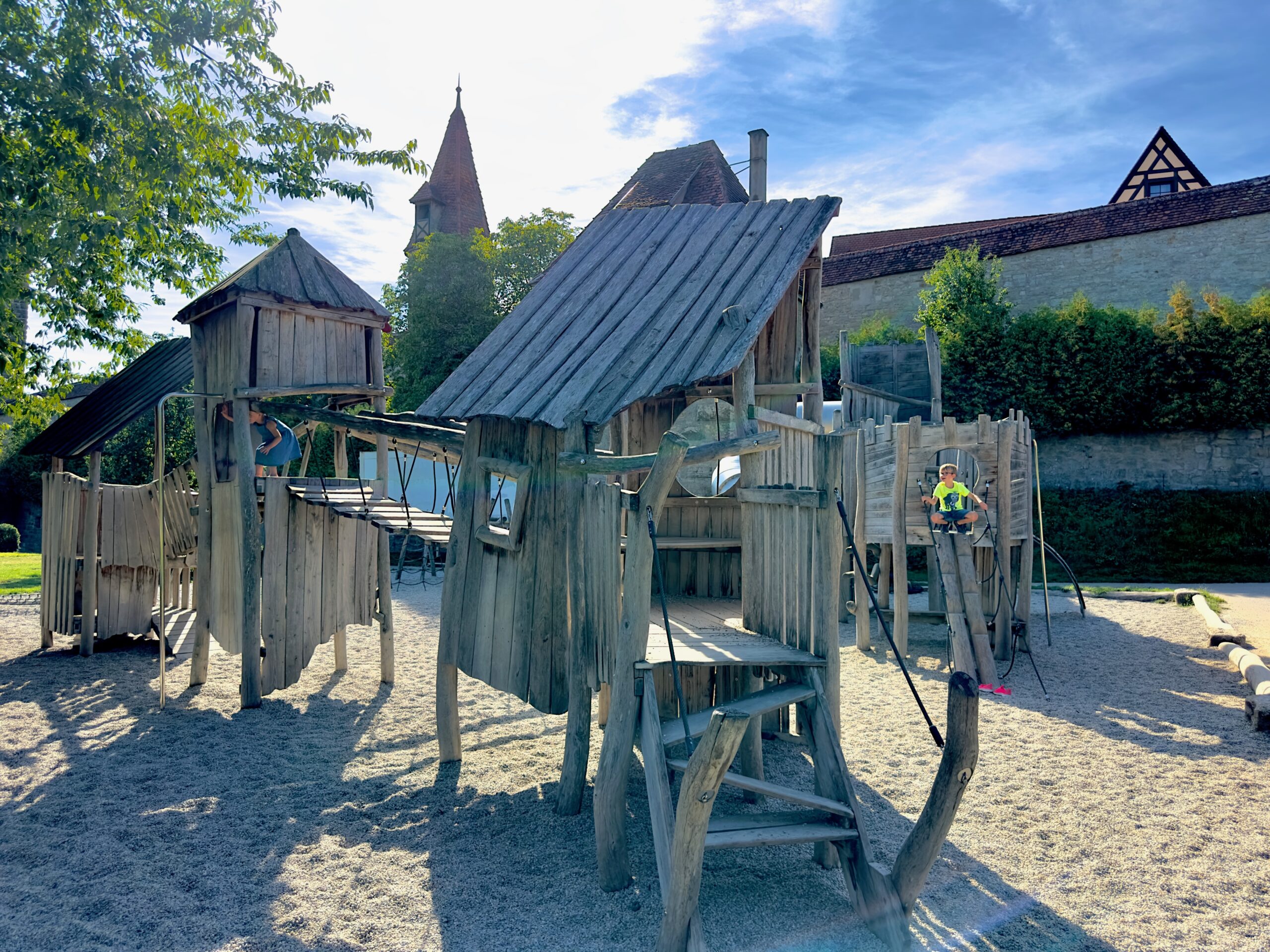 Spielplatz Rothenburg Spielplatzturm