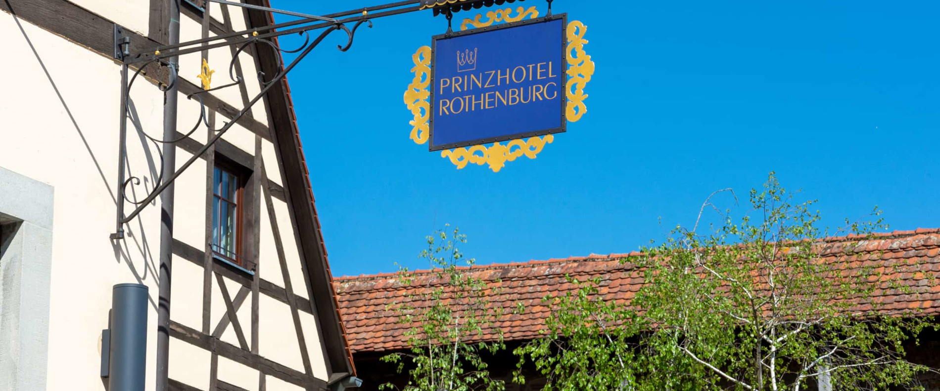 Prinzhotel Rothenburg ob der Tauber direkt an der historischen Stadtmauer – Hotel in einzigartiger Altstadtlage
